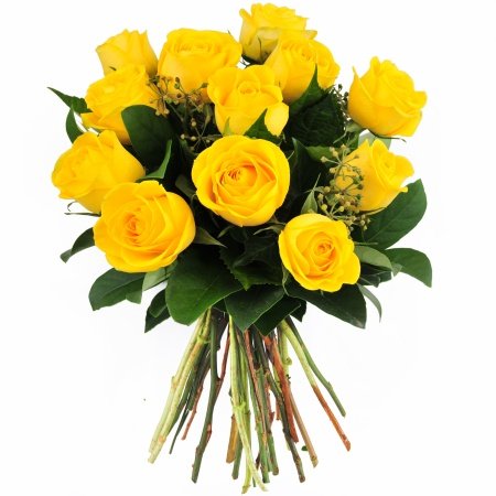 30 stems Yellow Roses Bouquet - Delight Gifts & Flowers
