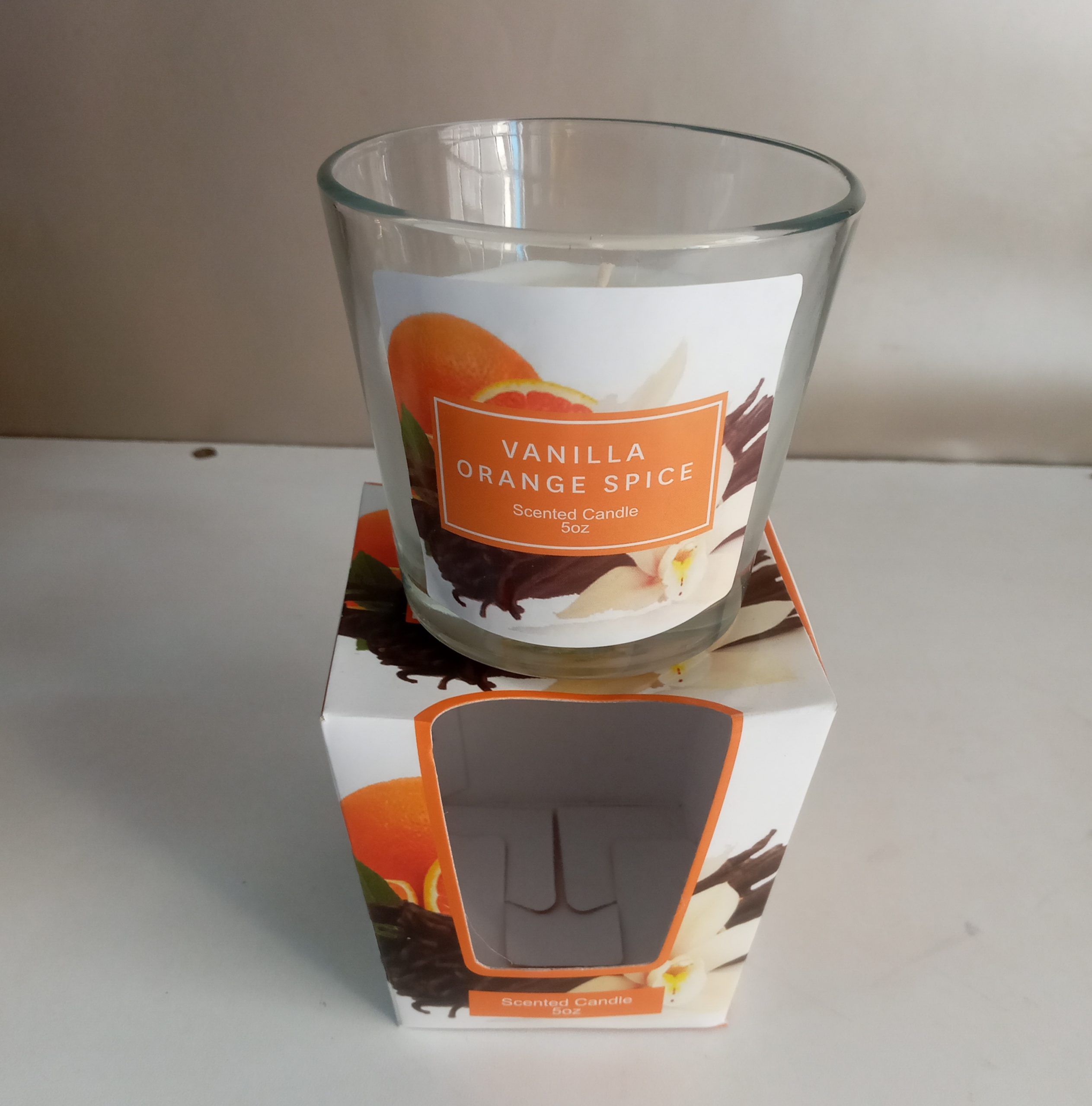 Vanilla Orange scented candle